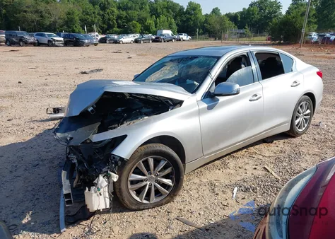 2015 Infiniti Q50 Premium/Sport from USA, damaged, VIN JN1BV7AP9FM339293